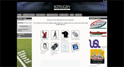 Desktop Screenshot of nzrugbyresources.com